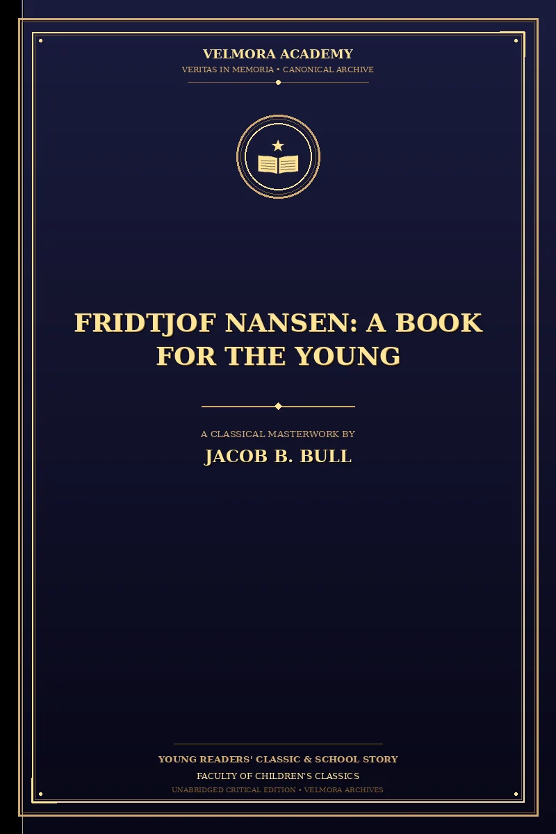 Cover of Fridtjof Nansen: A Book for the Young