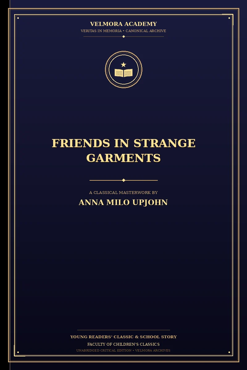 Friends in strange garments