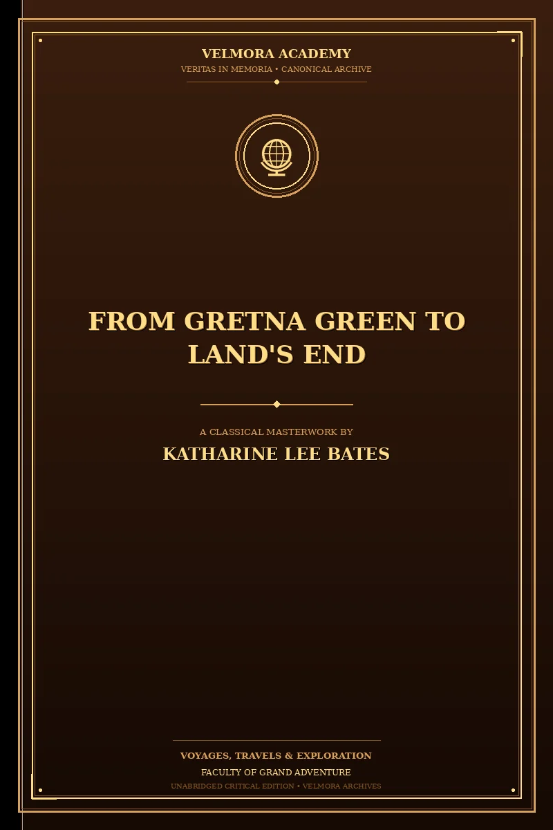 From Gretna Green to Land's End