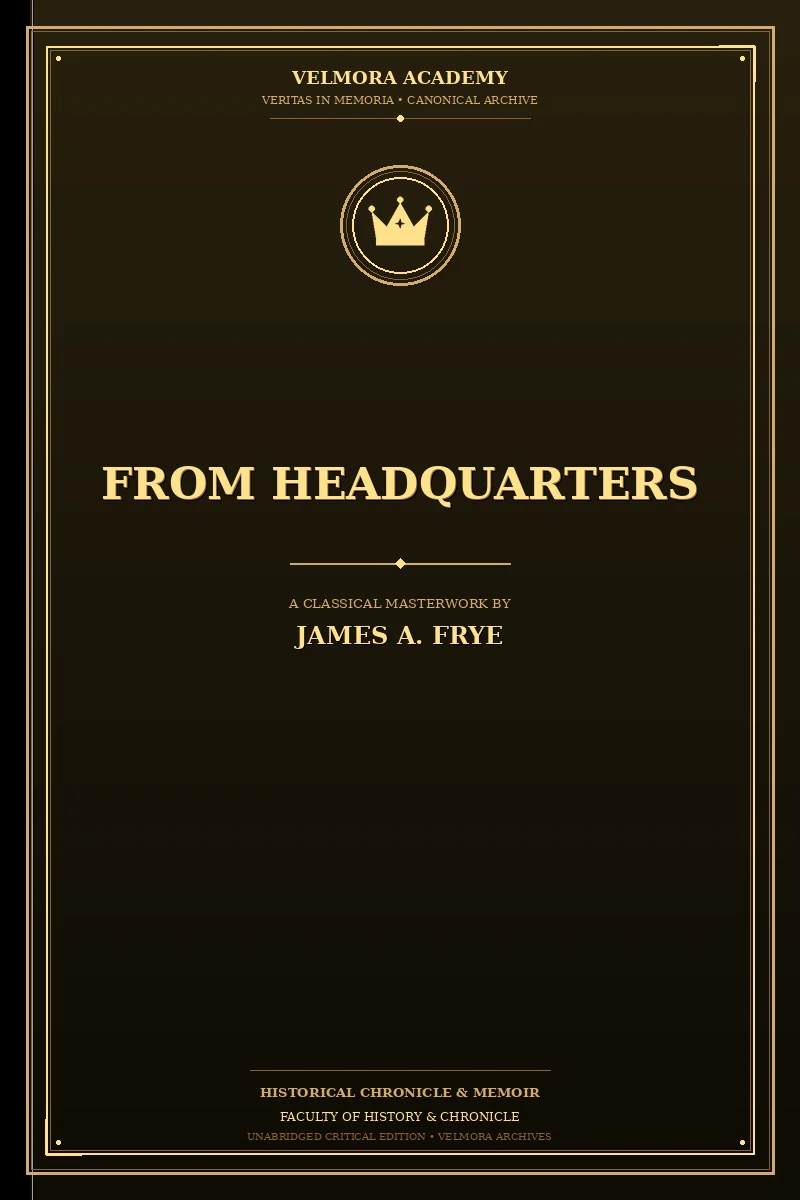 From Headquarters