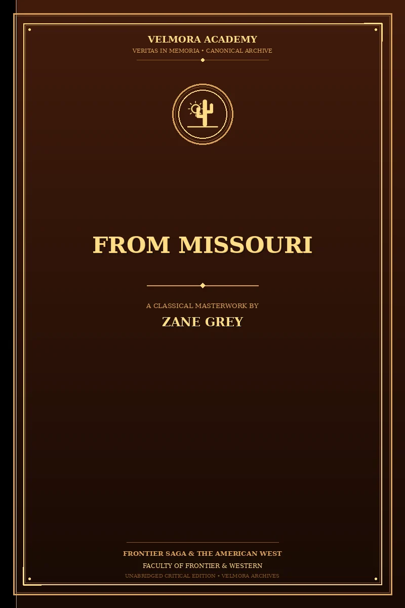 Cover of From Missouri