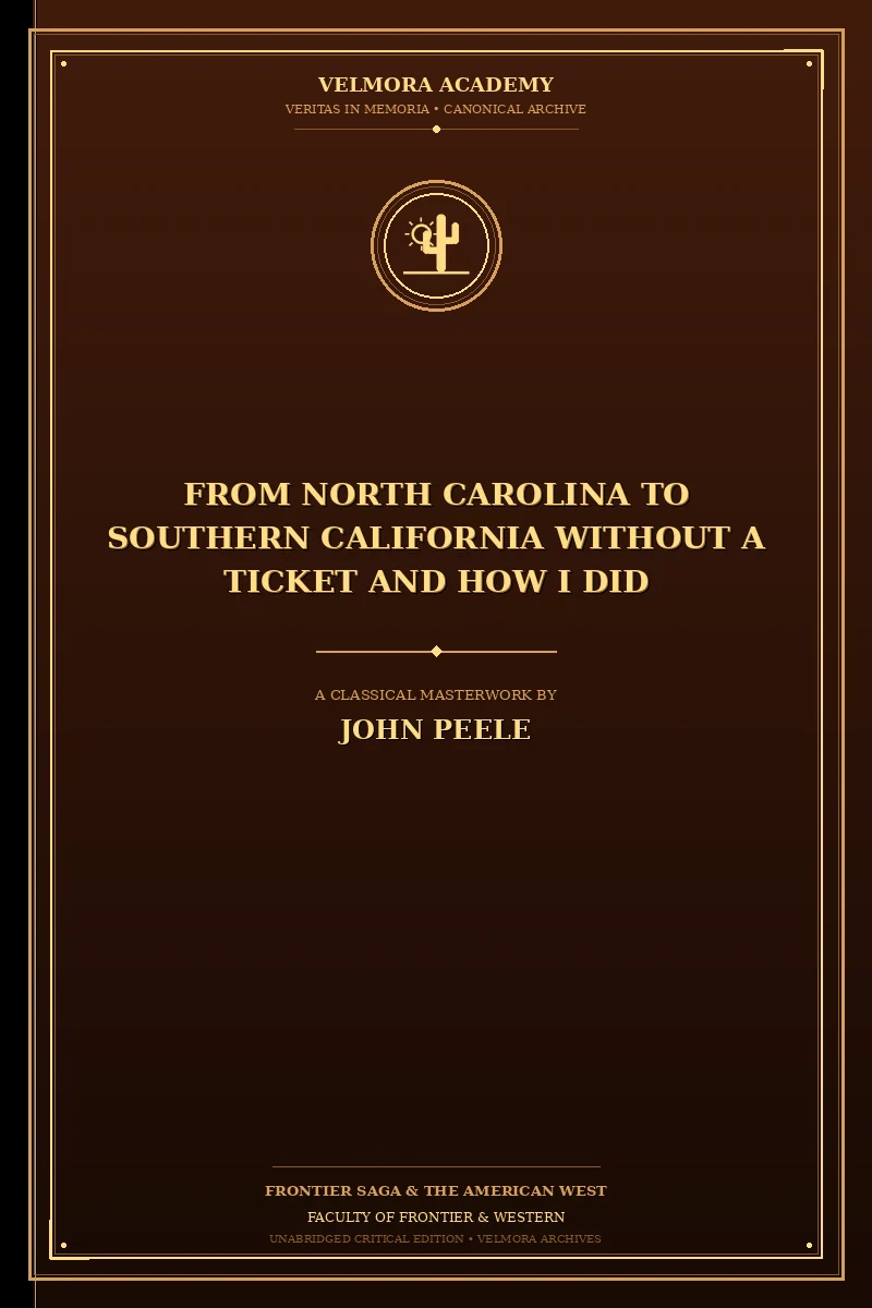From North Carolina to Southern California Without a Ticket and How I Did