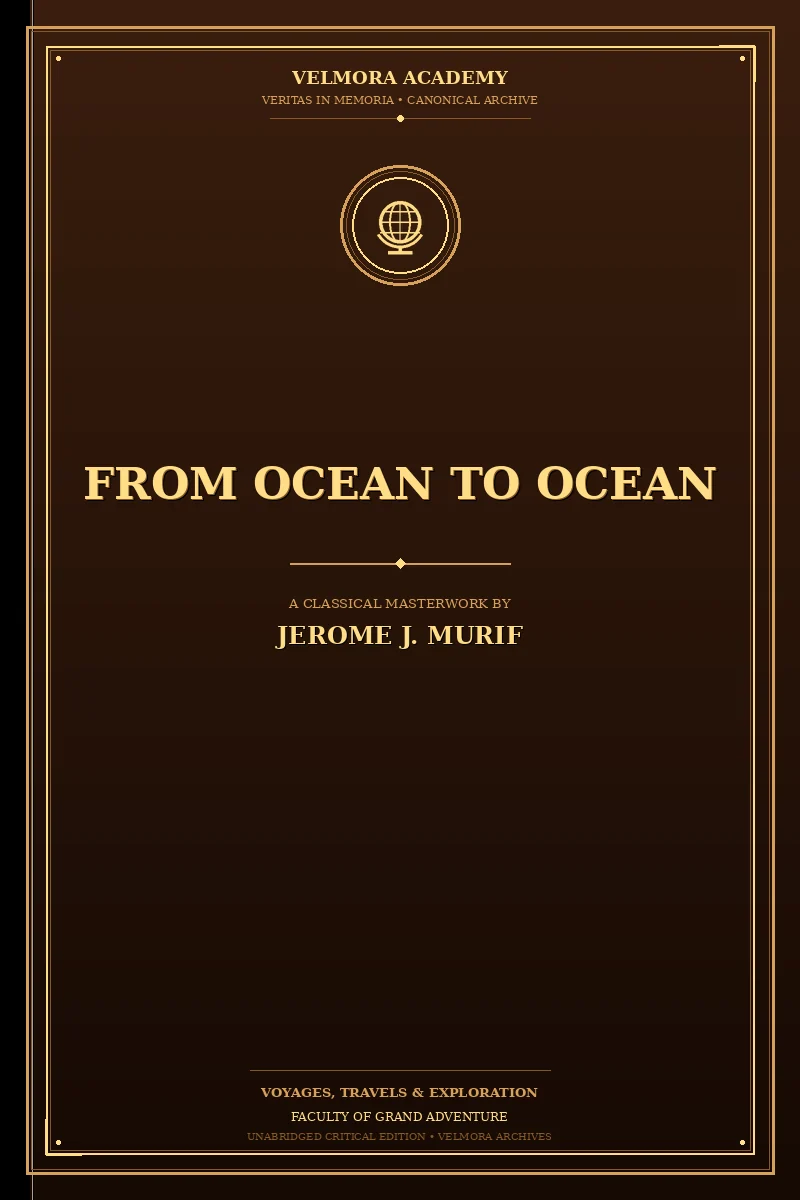 Cover of From Ocean to Ocean
