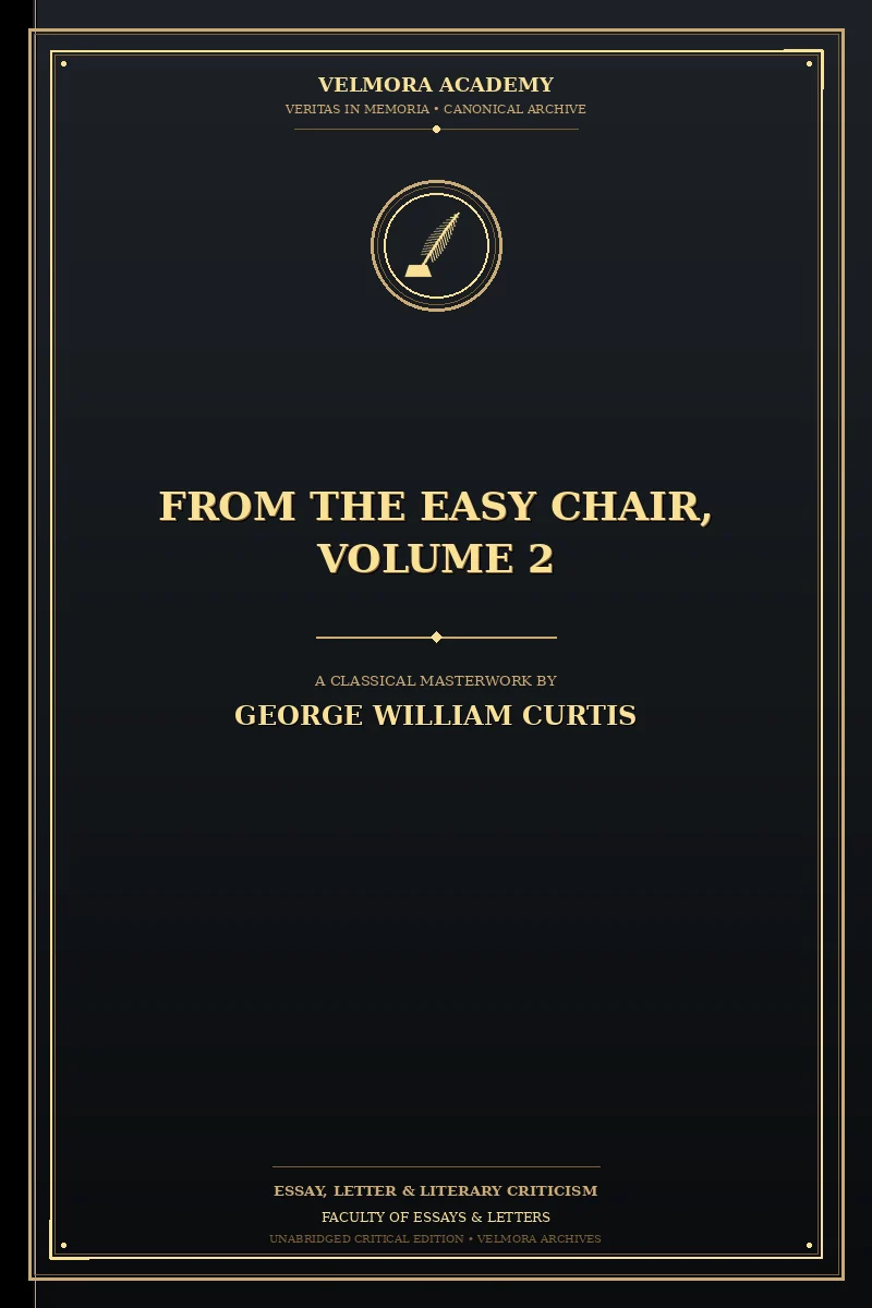 Cover of From the Easy Chair, Volume 2