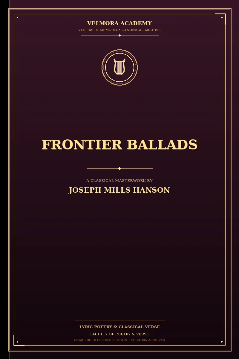 Cover of Frontier Ballads