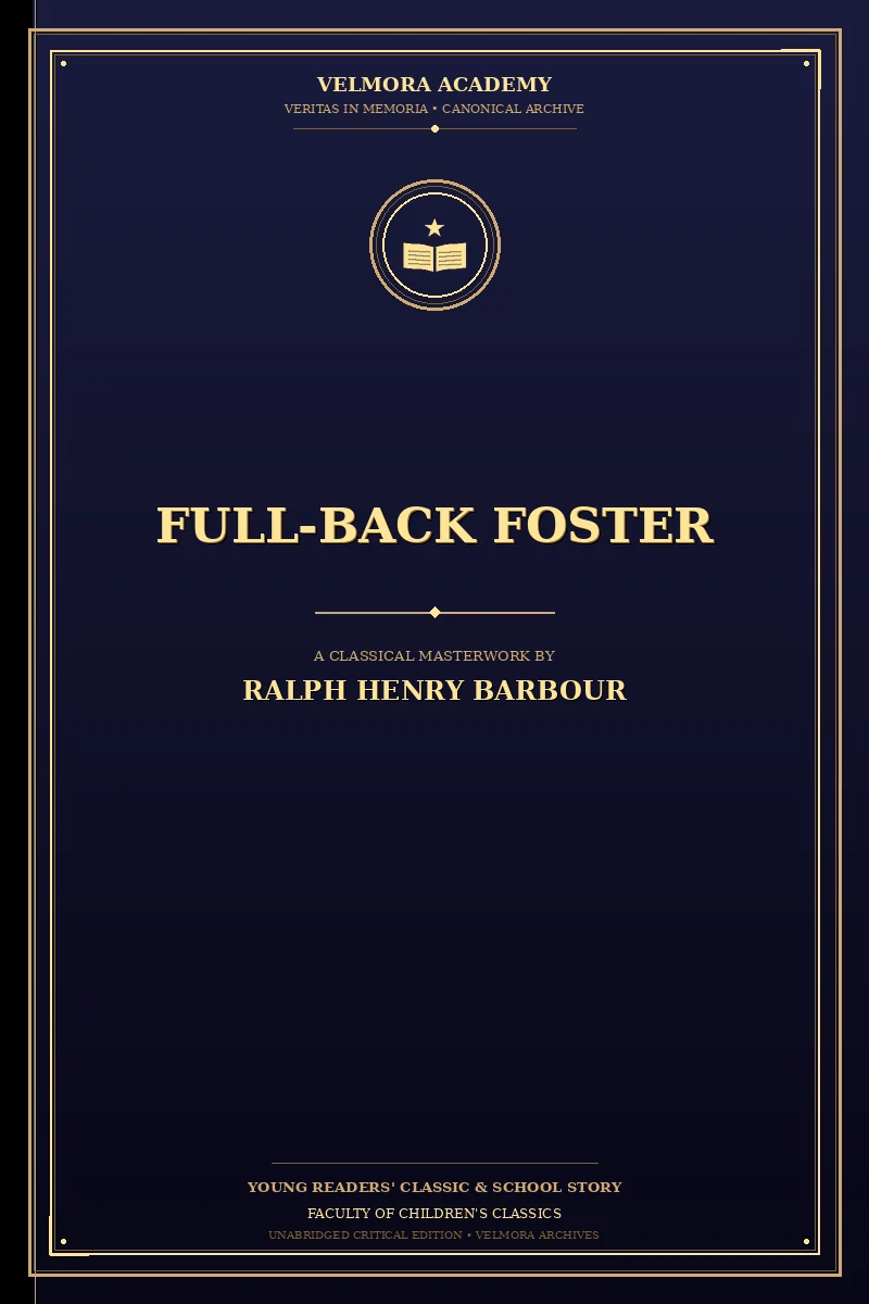 Cover of Full-Back Foster