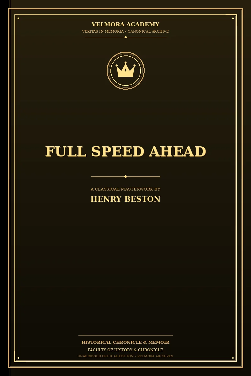 Full Speed Ahead