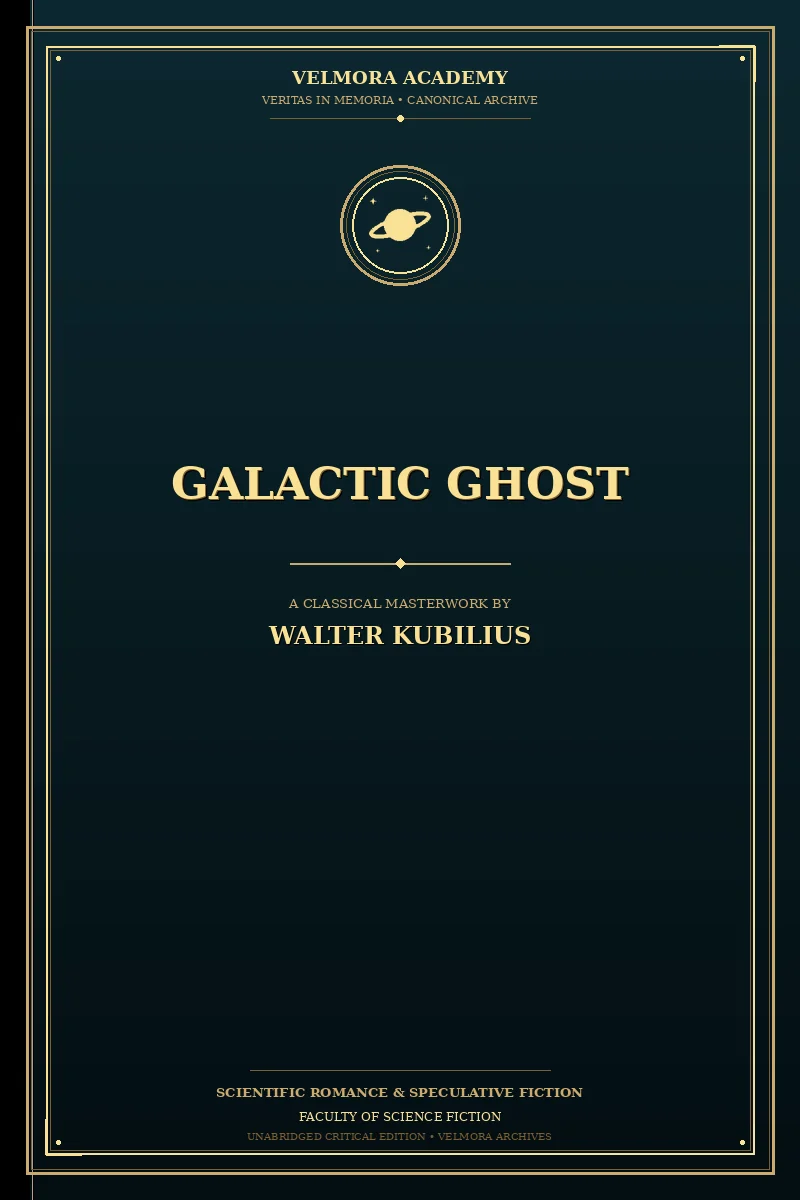 Cover of Galactic Ghost