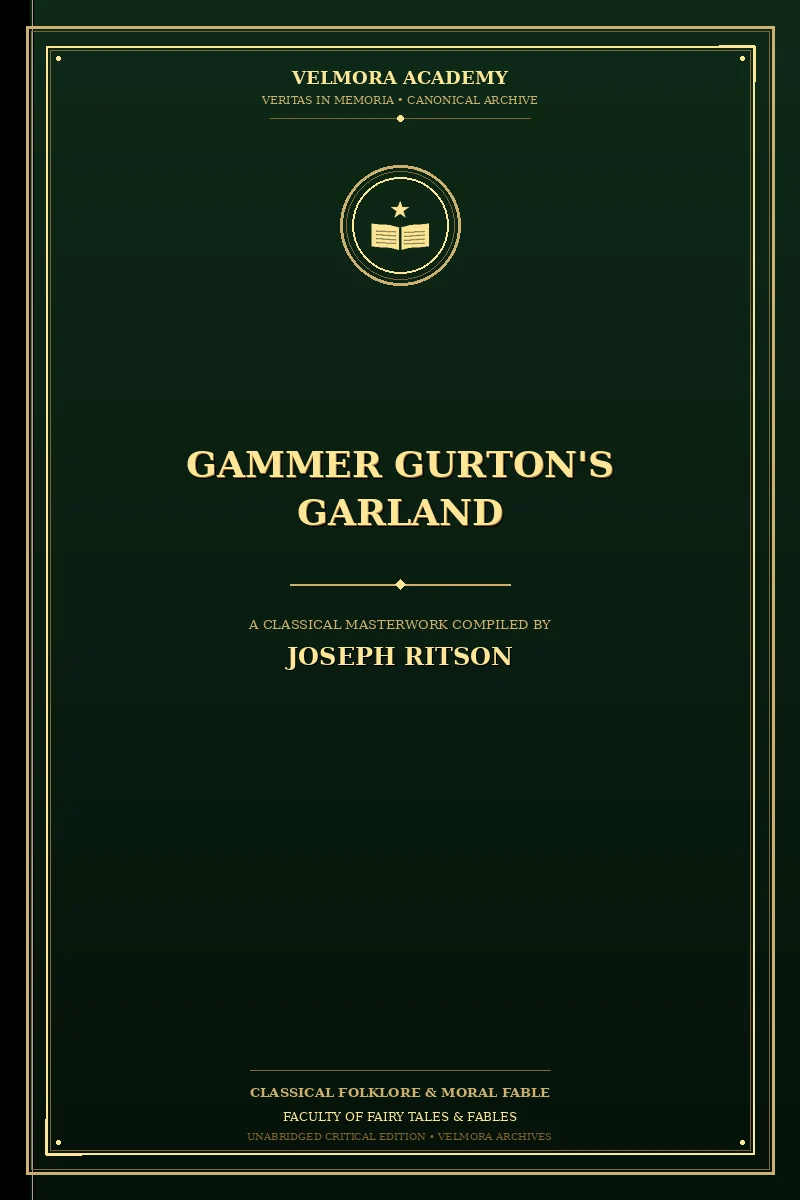 Cover of Gammer Gurton's Garland