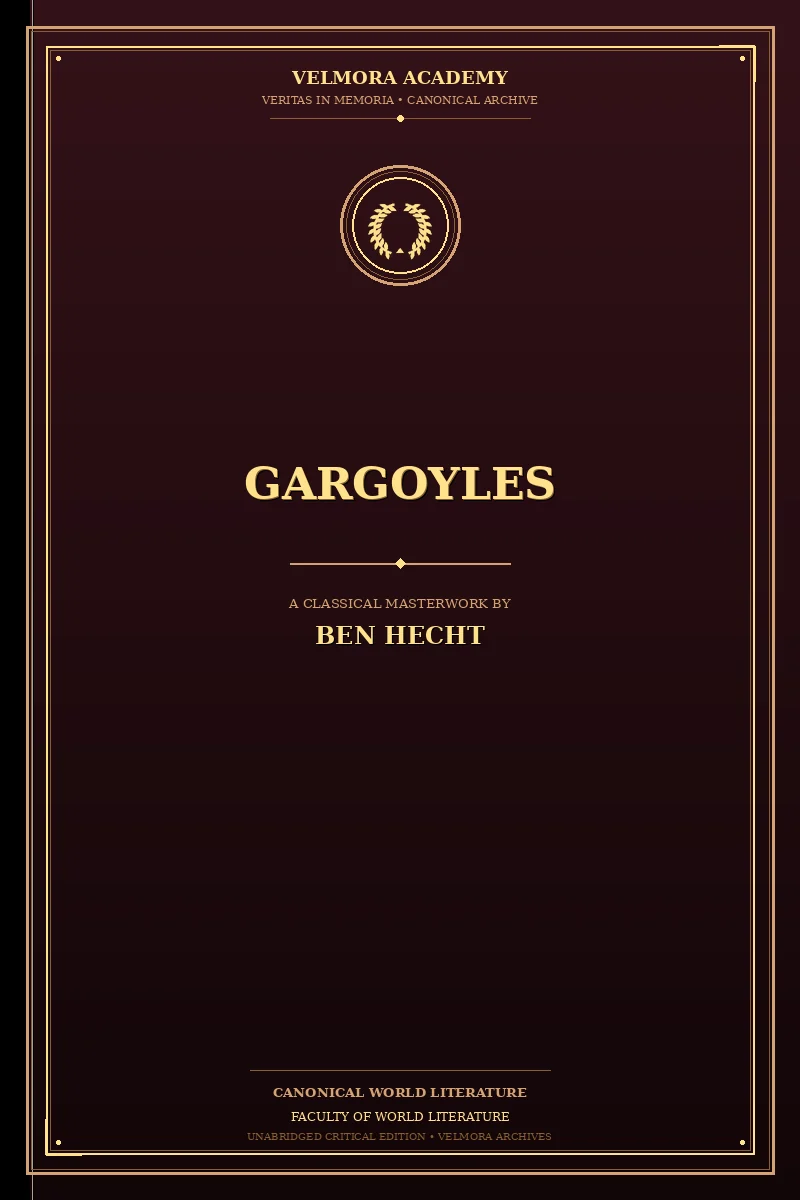 Cover of Gargoyles