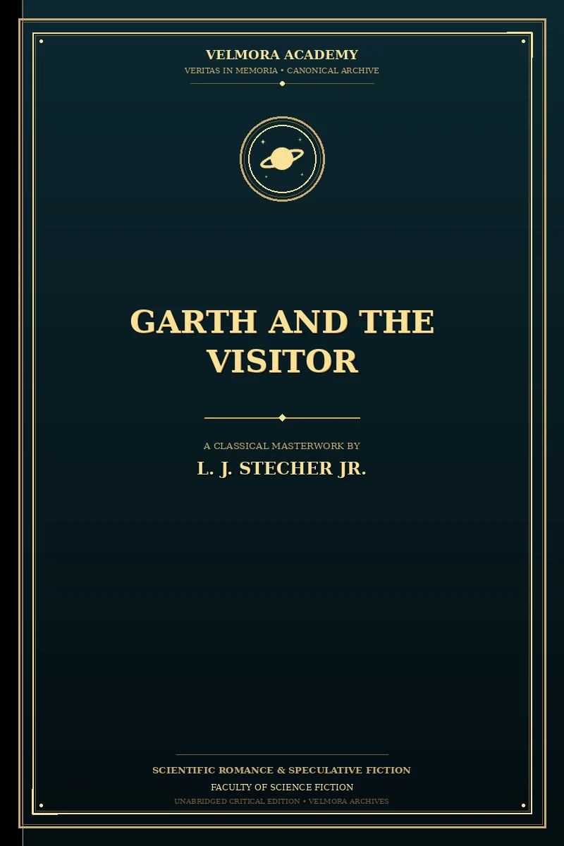 Cover of Garth and the Visitor