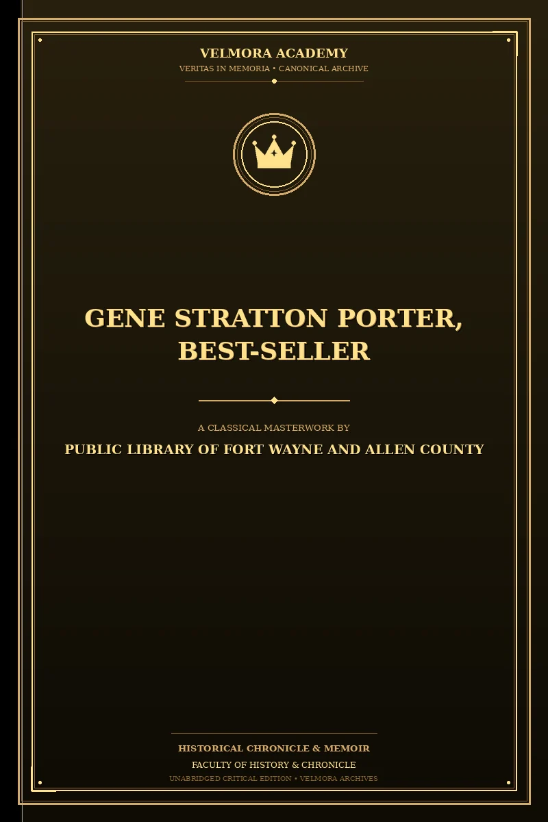 Cover of Gene Stratton Porter, Best-Seller