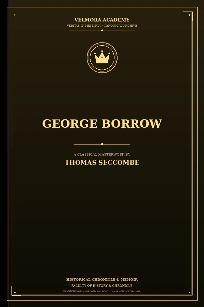 Cover of George Borrow