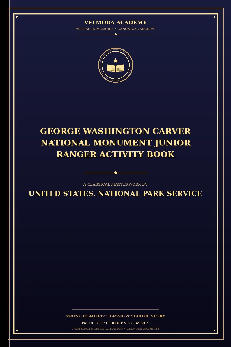 Cover of George Washington Carver National Monument Junior Ranger Activity Book