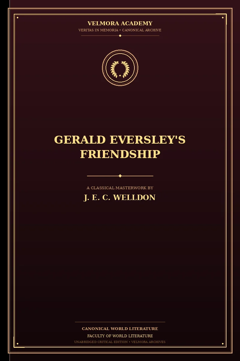 Gerald Eversley's Friendship