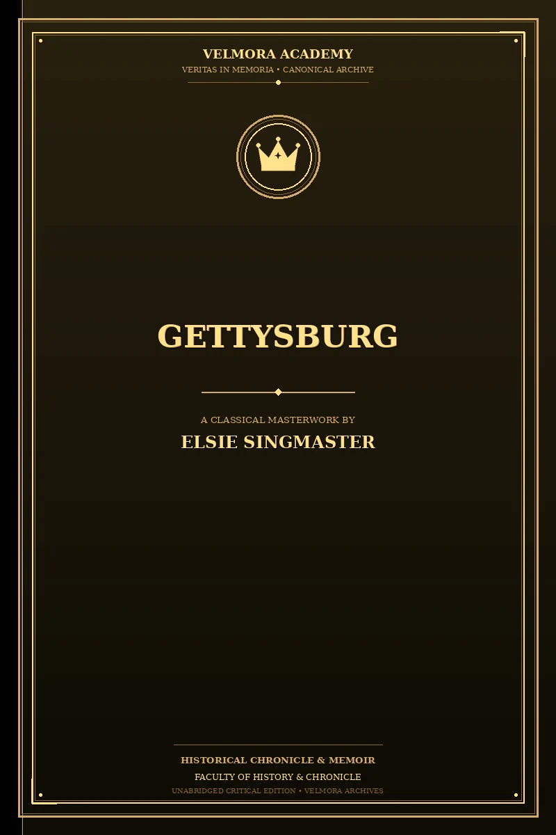 Cover of Gettysburg