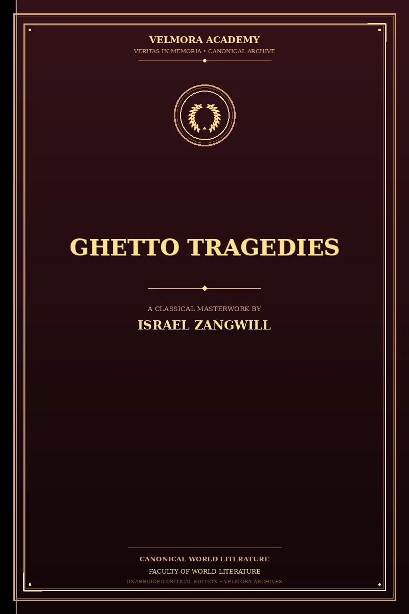 Ghetto Tragedies