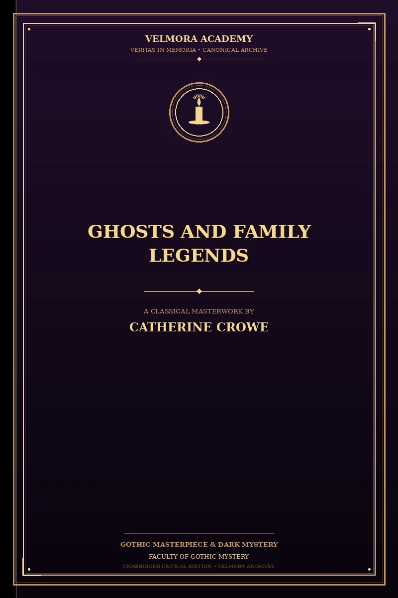 Cover of Ghosts and Family Legends