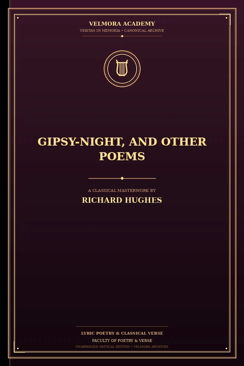 Cover of Gipsy-Night, and Other Poems