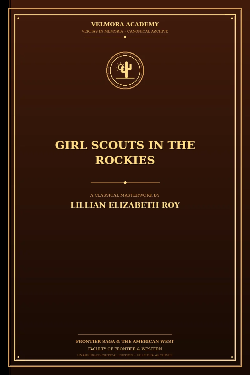 Cover of Girl Scouts in the Rockies