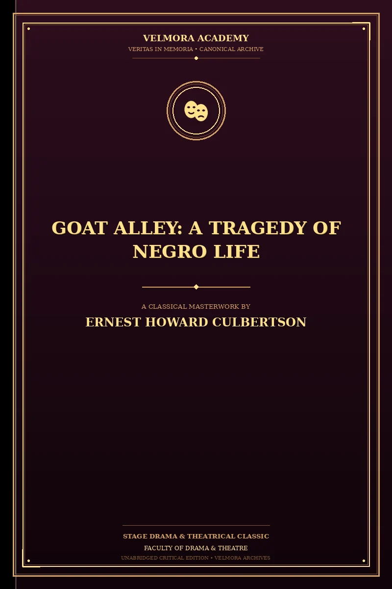 Goat Alley: A Tragedy of Negro Life