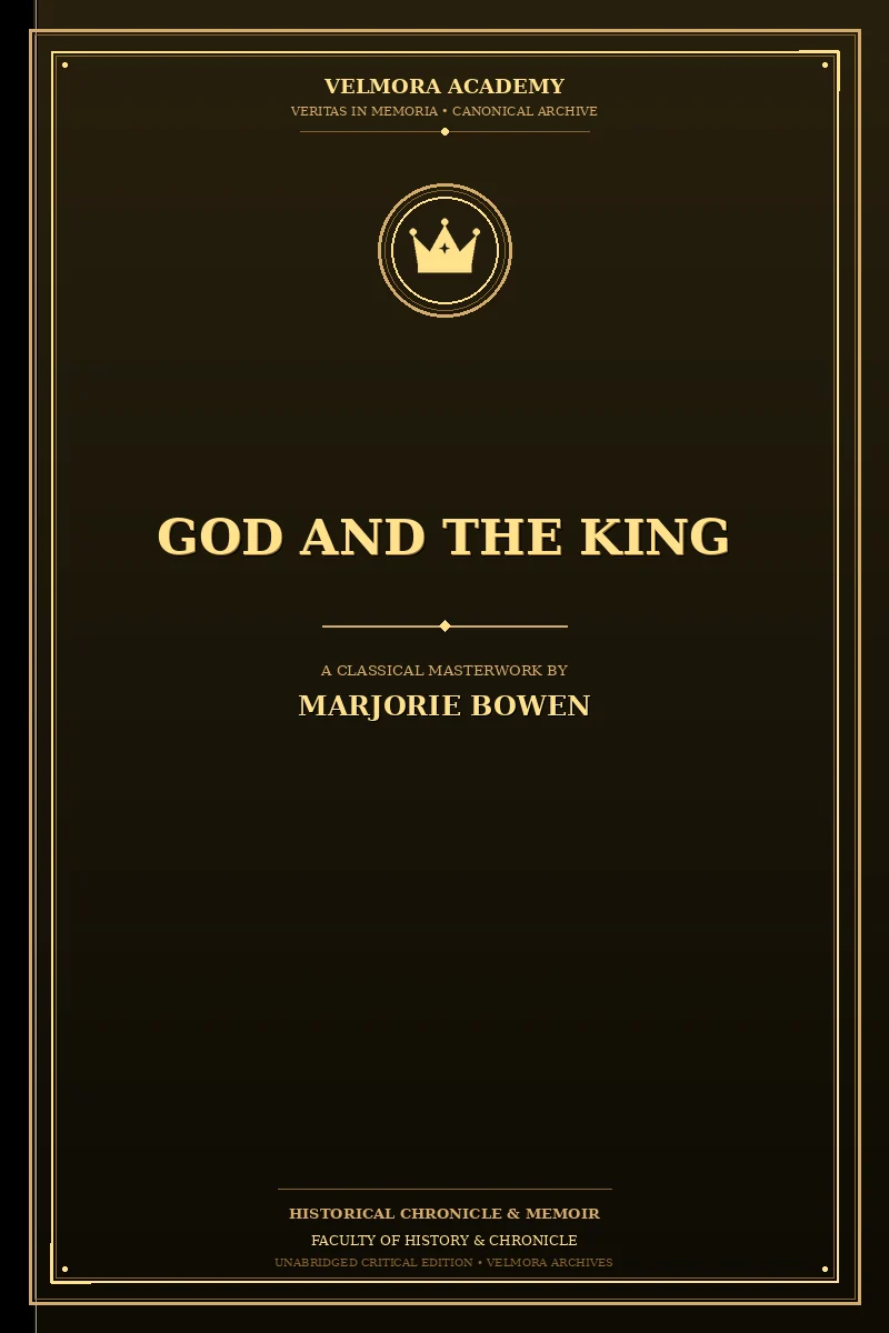 Cover of God and the King