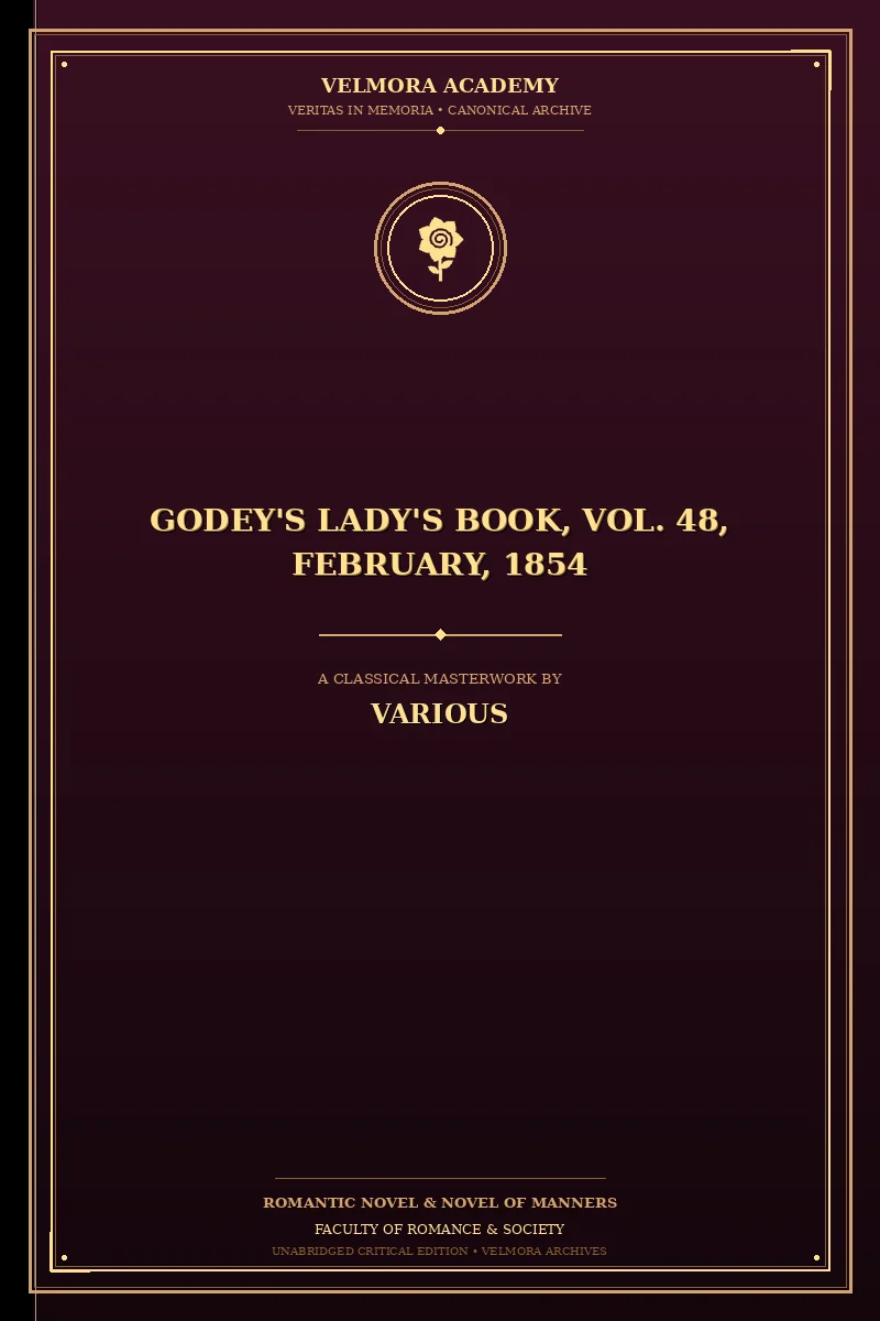 Godey's Lady's Book, Vol. 48, February, 1854