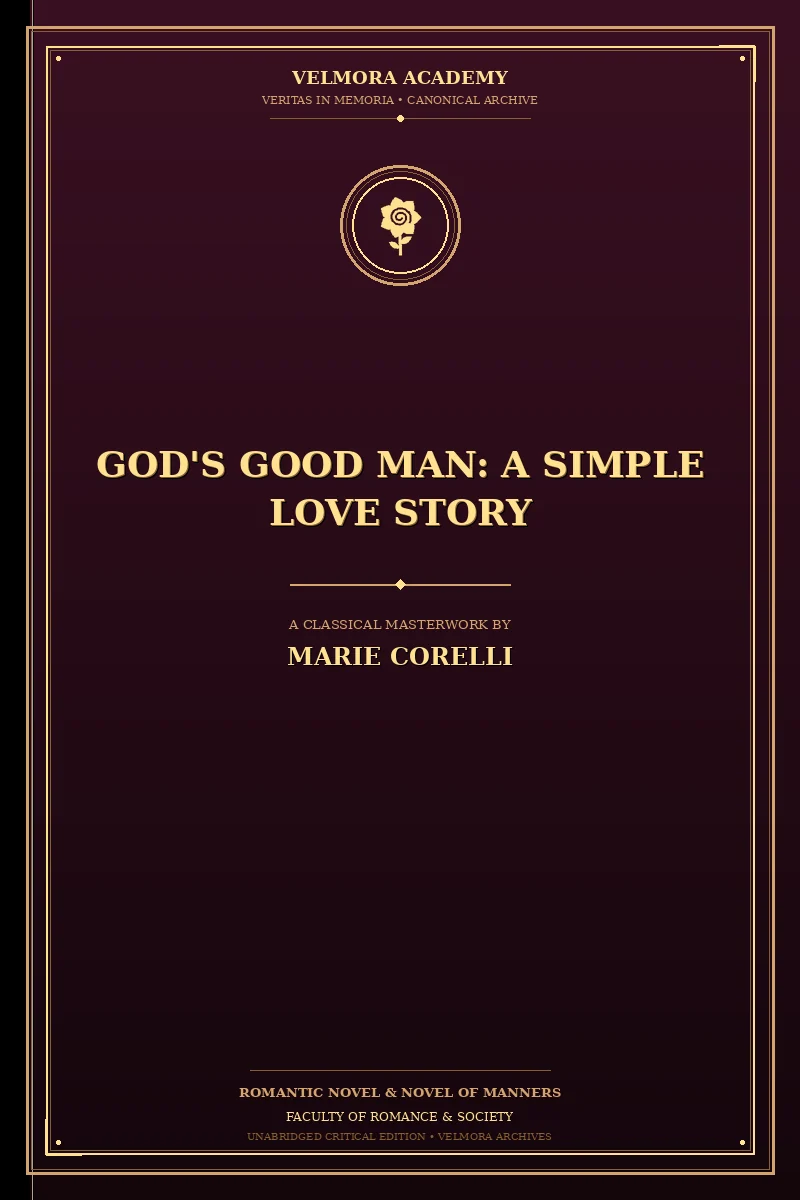 God's Good Man: A Simple Love Story