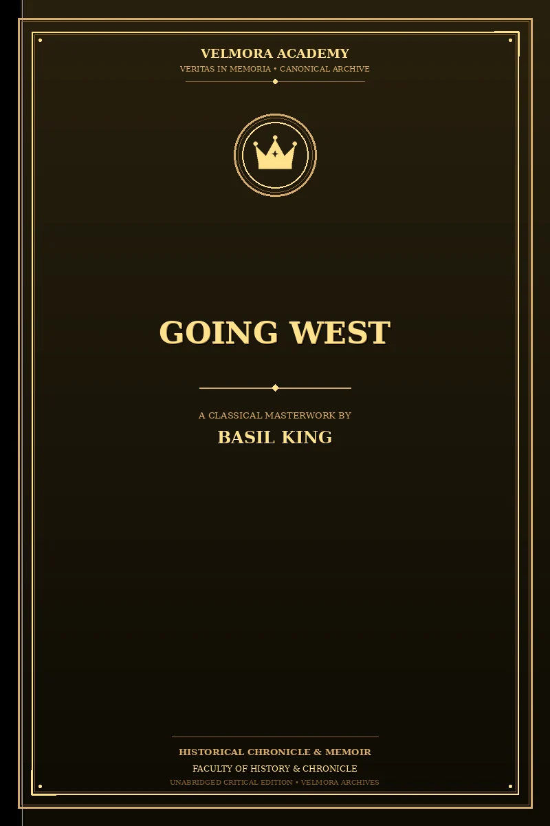 Cover of Going West