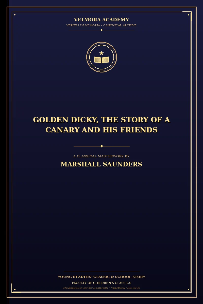Golden Dicky, The Story of a Canary and His Friends