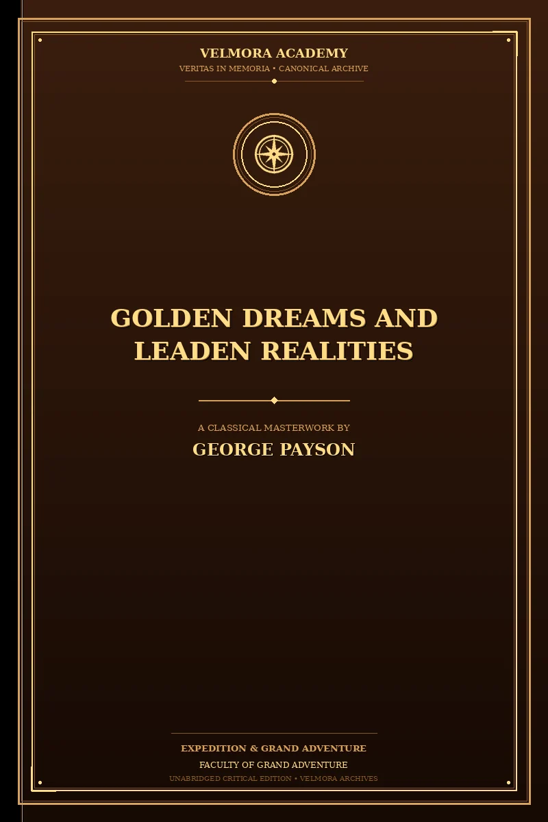 Cover of Golden Dreams and Leaden Realities