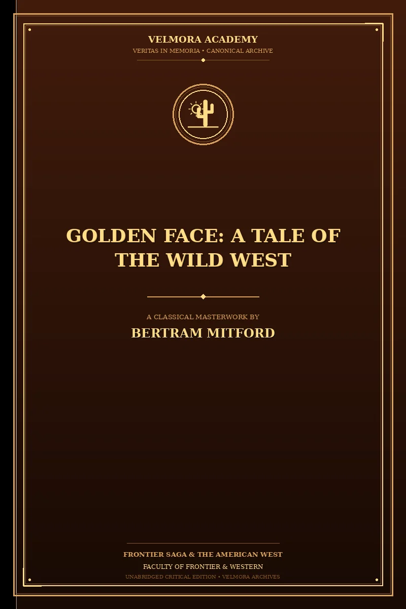 Cover of Golden Face: A Tale of the Wild West