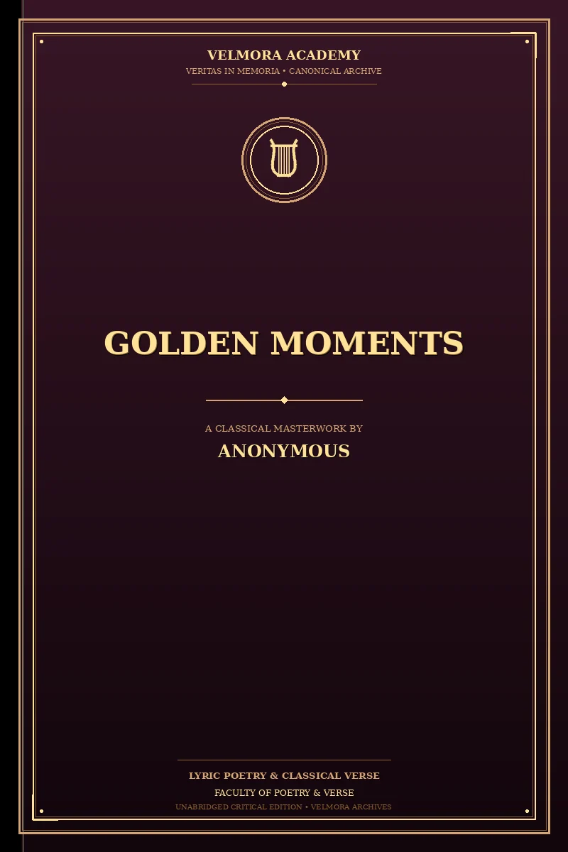 Cover of Golden Moments