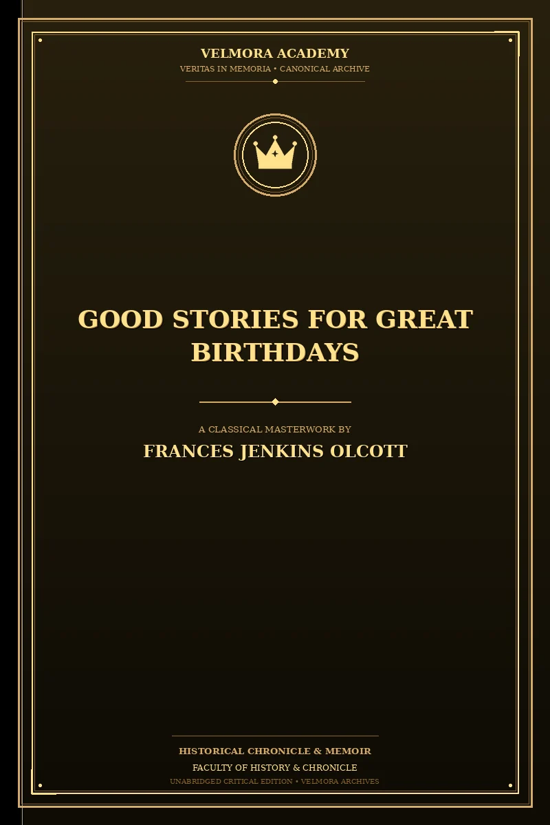 Cover of Good Stories for Great Birthdays
