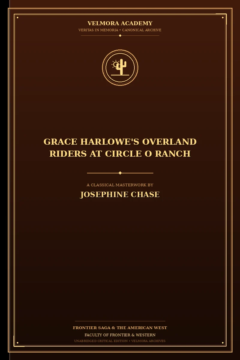 Grace Harlowe's Overland Riders at Circle O Ranch