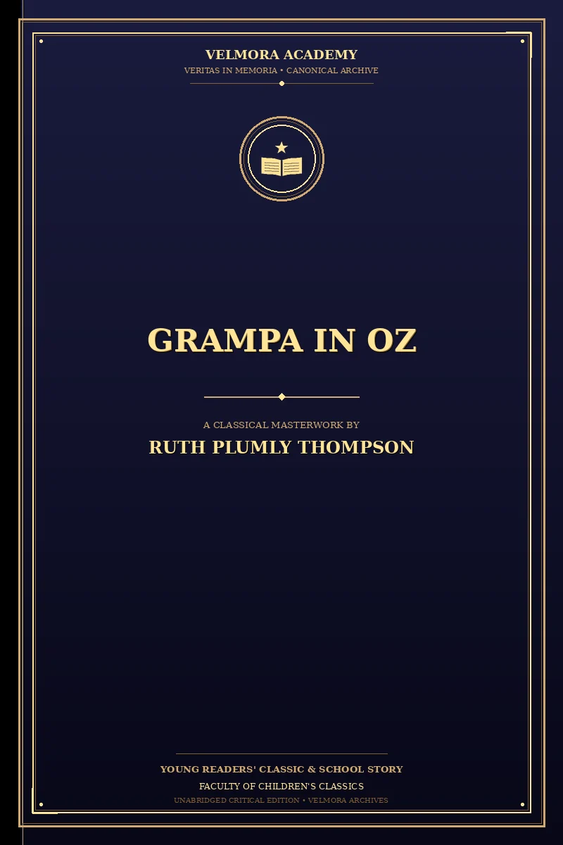 Cover of Grampa in Oz