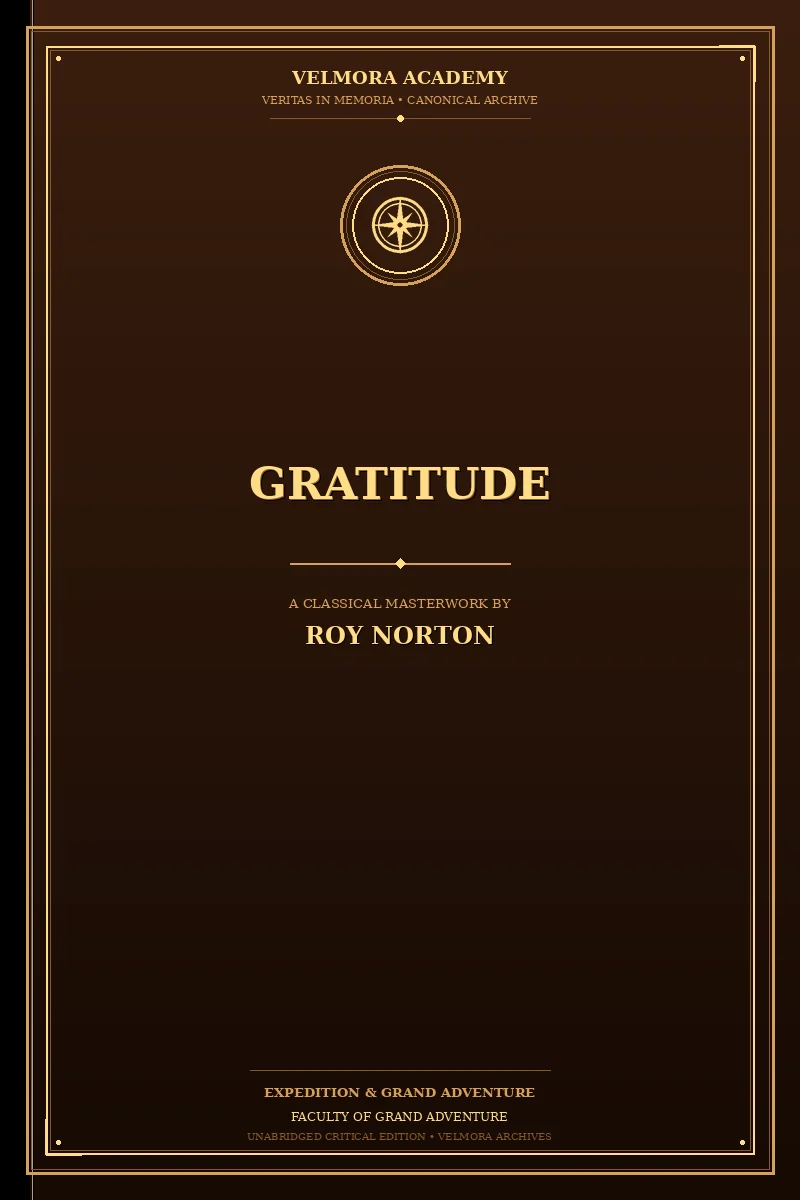 Cover of Gratitude
