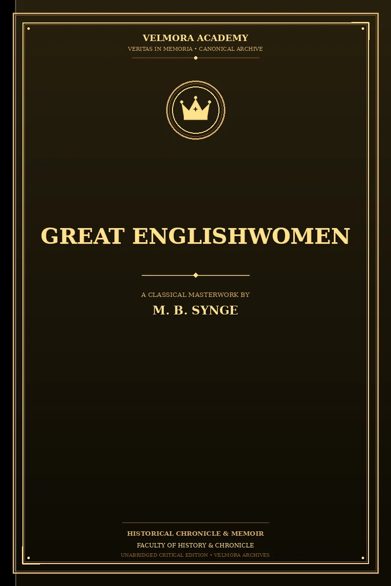 Cover of Great Englishwomen