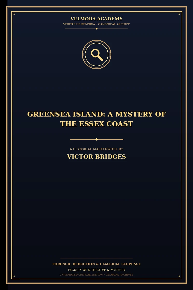 Cover of Greensea Island: A Mystery of the Essex Coast