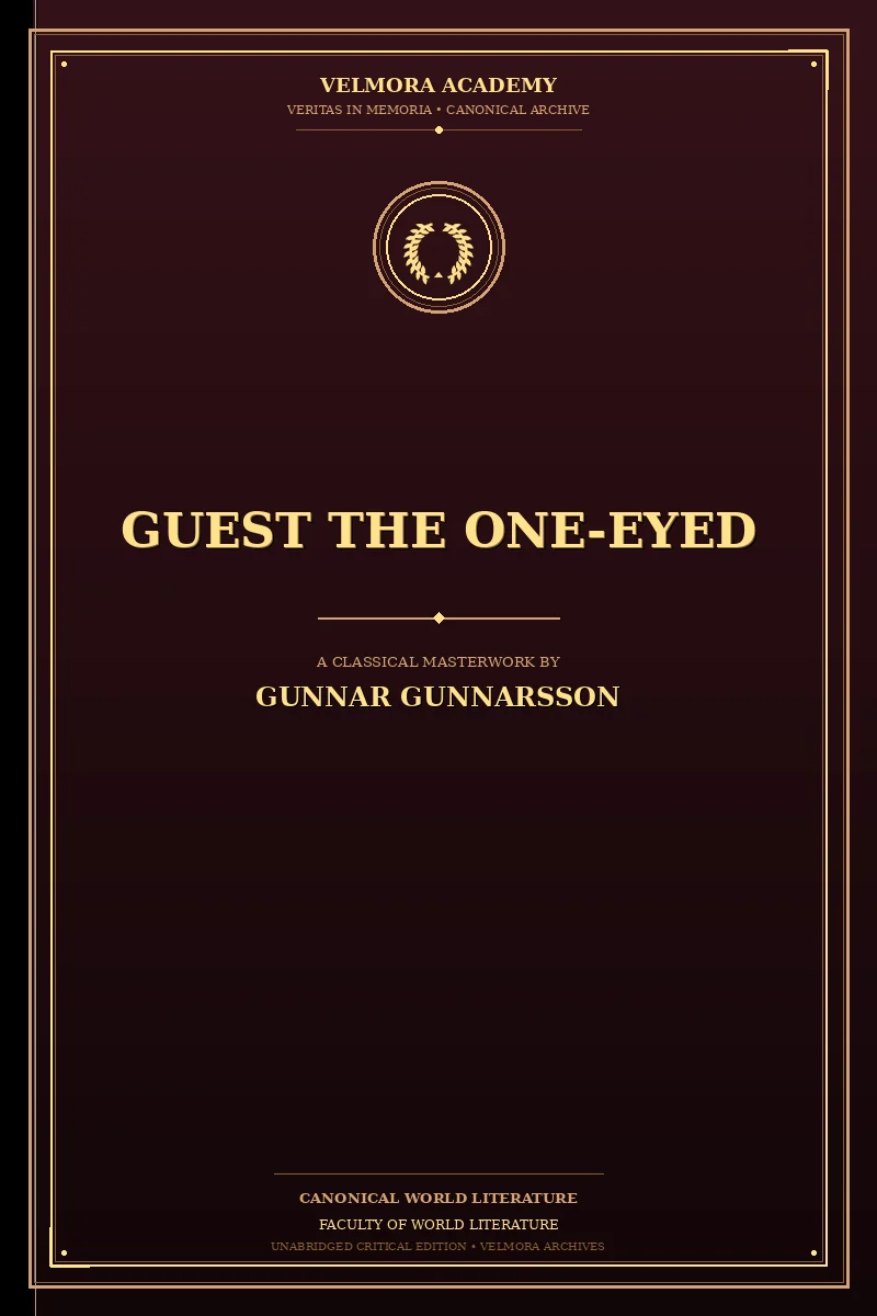 Cover of Guest the One-Eyed