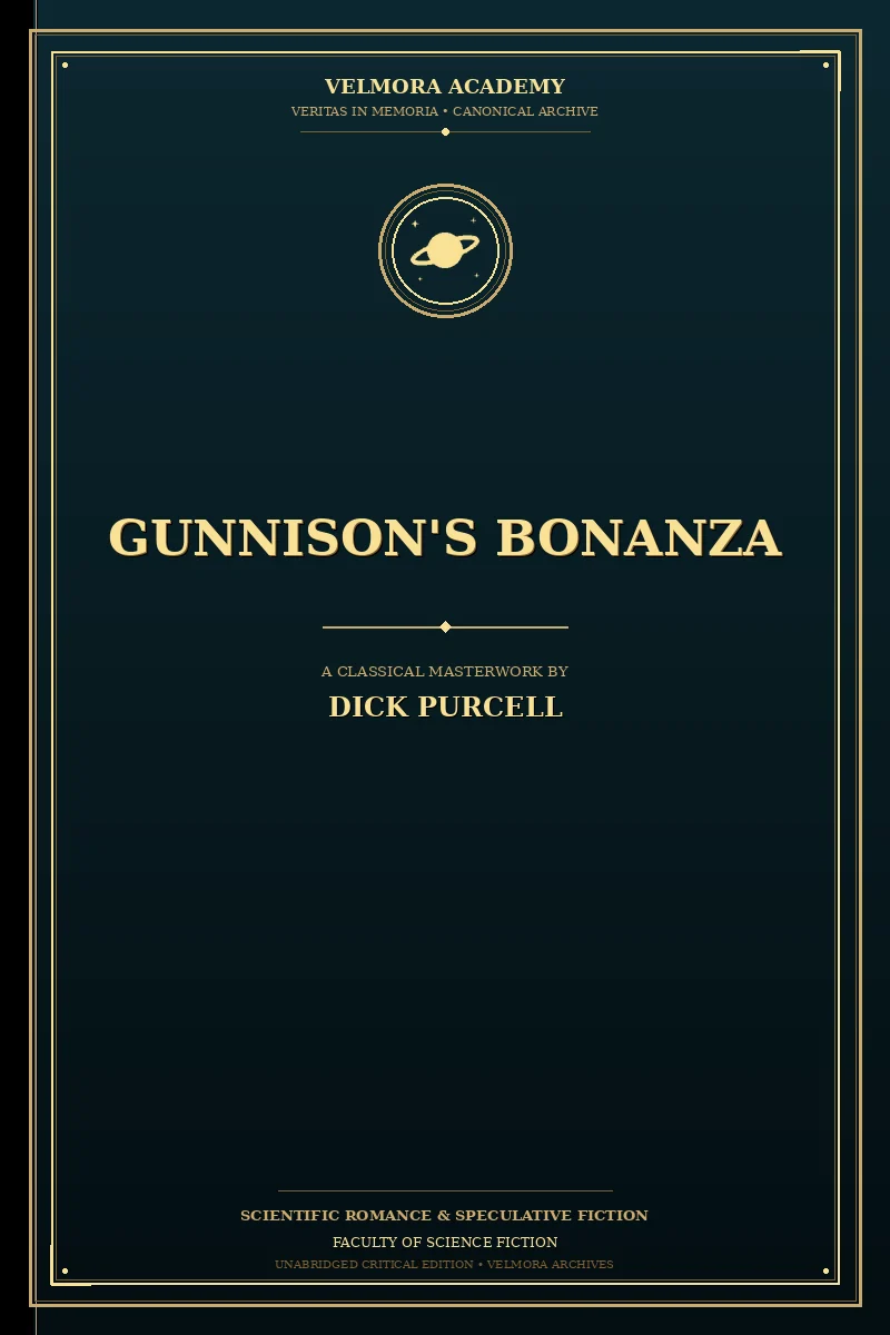 Cover of Gunnison's Bonanza
