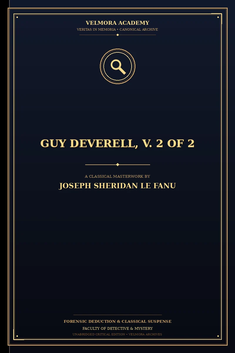 Cover of Guy Deverell, V. 2 of 2