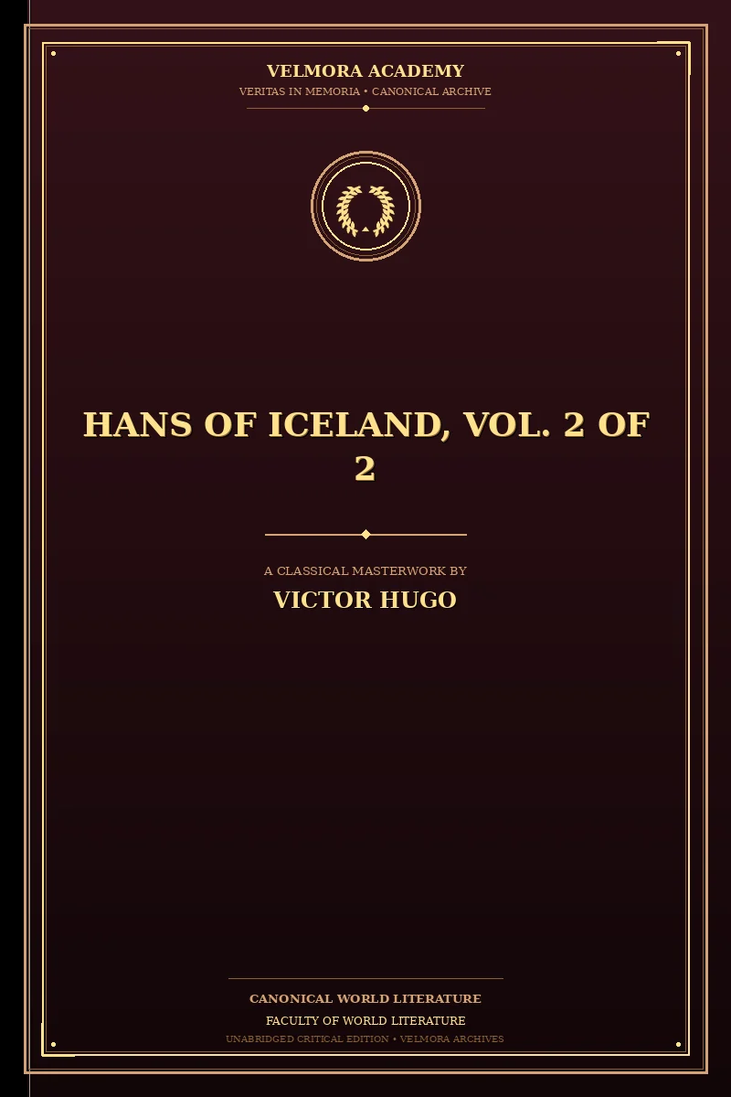 Hans of Iceland, Vol. 2 of 2