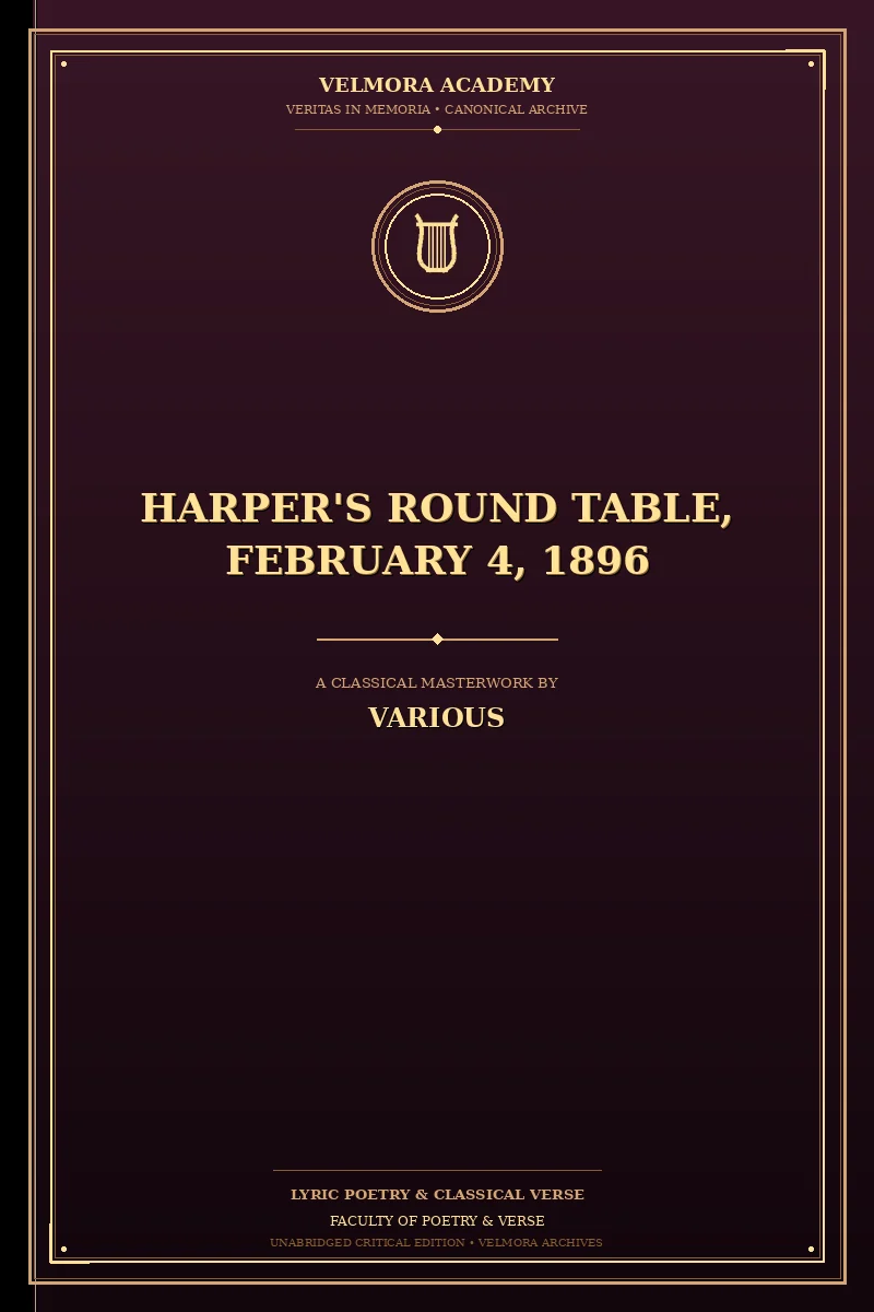 Harper's Round Table, February 4, 1896