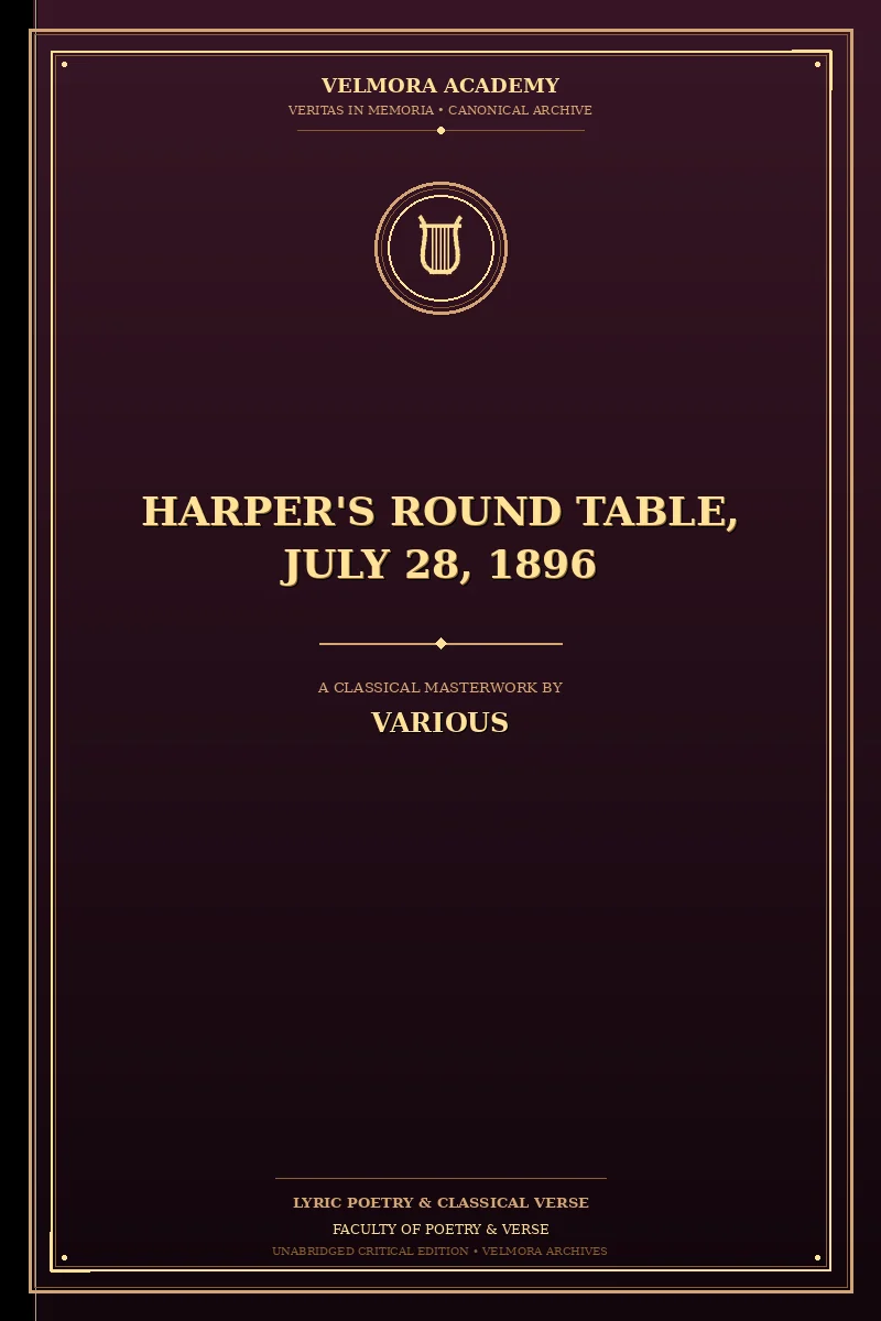 Harper's Round Table, July 28, 1896
