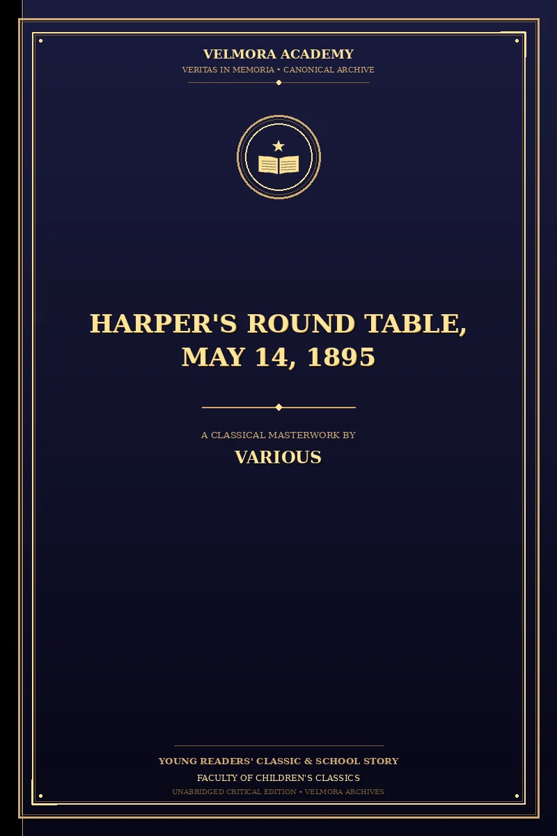 Cover of Harper's Round Table, May 14, 1895