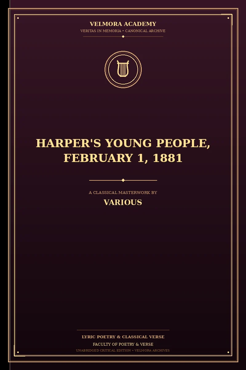 Harper's Young People, February 1, 1881