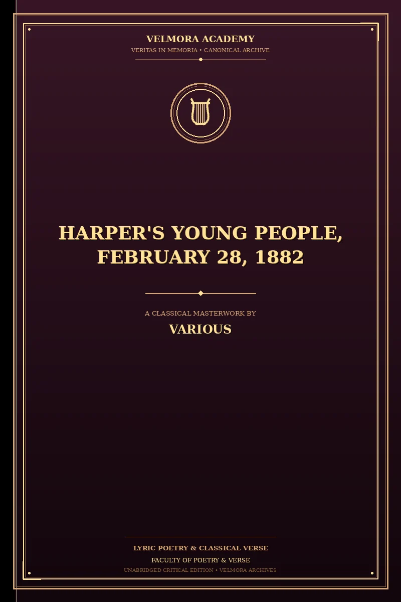 Harper's Young People, February 28, 1882