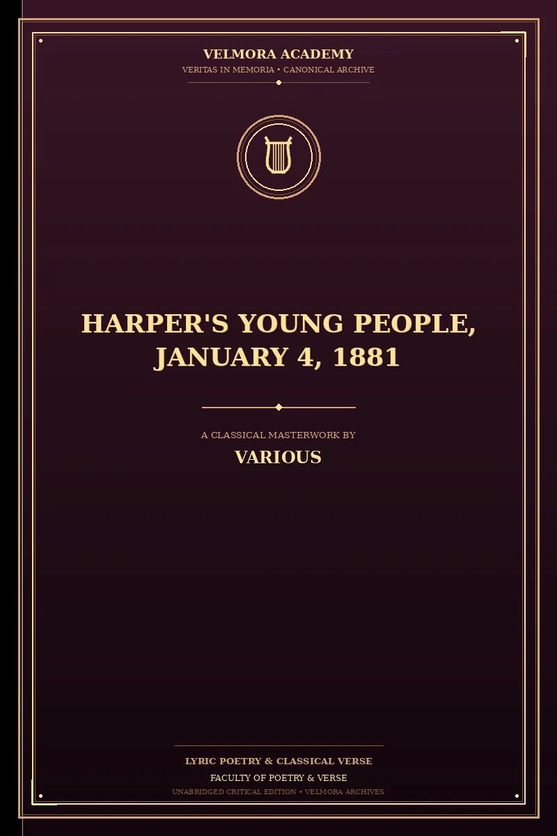 Harper's Young People, January 4, 1881