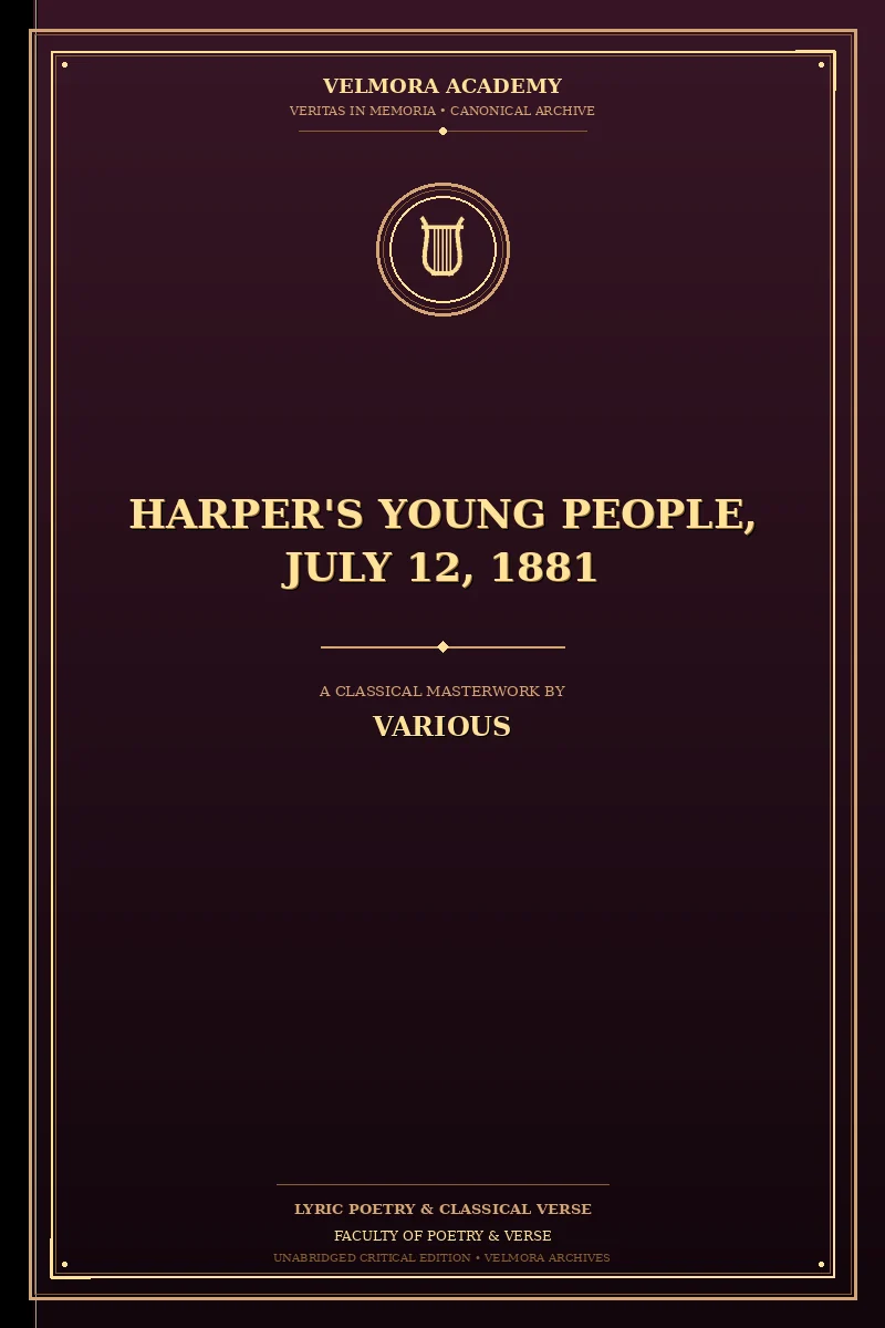 Harper's Young People, July 12, 1881